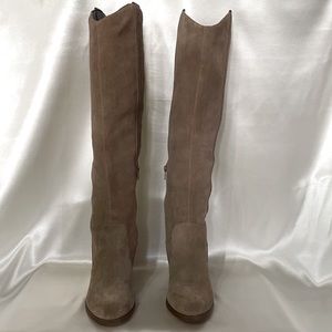 Knee High Leather High Boots